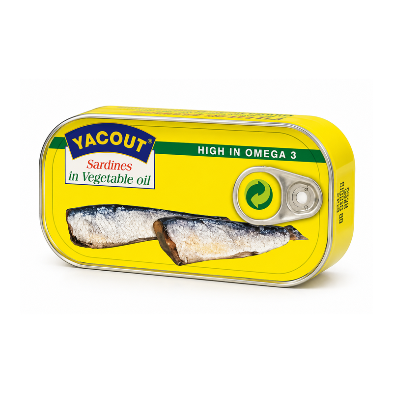 Yacout Sardine 50 X 125 G
