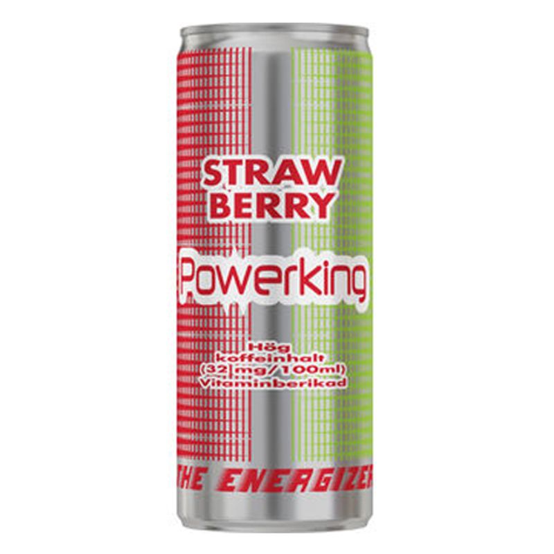 Powerking Strawberry 24 X 250 ML