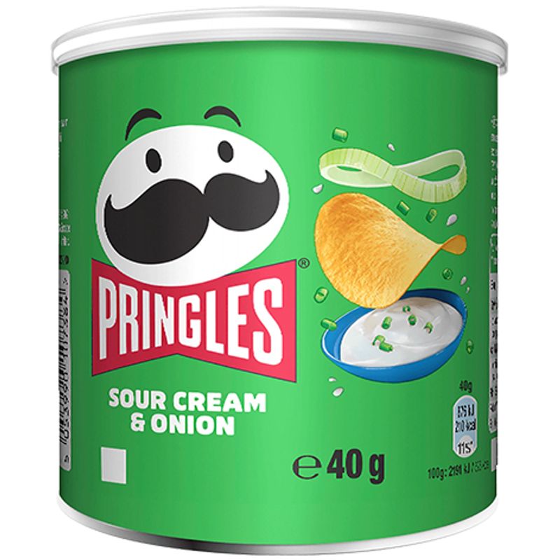 Pringles Sourcream & Onion 12 X 40 G