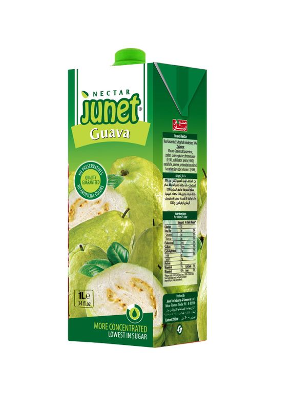 Junet Guava 8 X 1 L