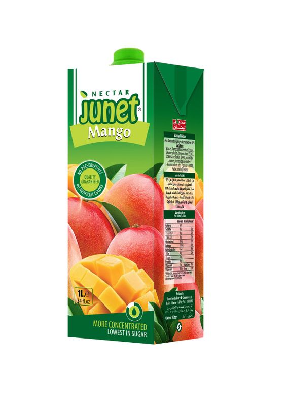Junet Mango 8 X 1 L