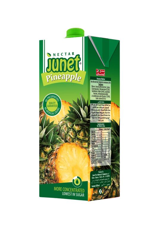 Junet Pineapple 8 X 1 L