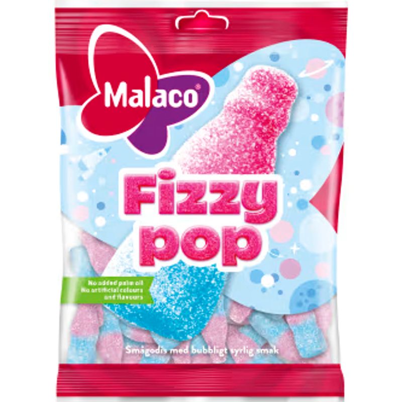 Malaco Fizzypop 28 X 85 G