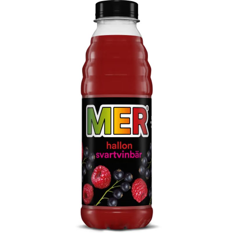 MER Hallon Svartvinbär 12 X 50 CL