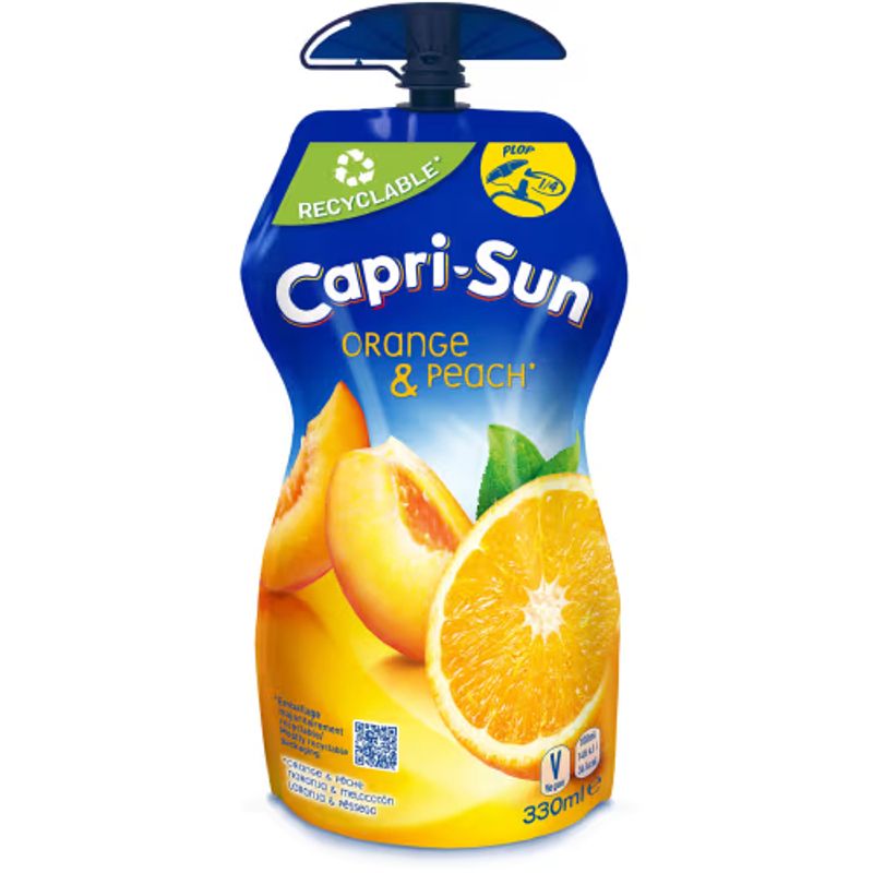 Capri Sun Orange & Peach 15 X 0,33 L