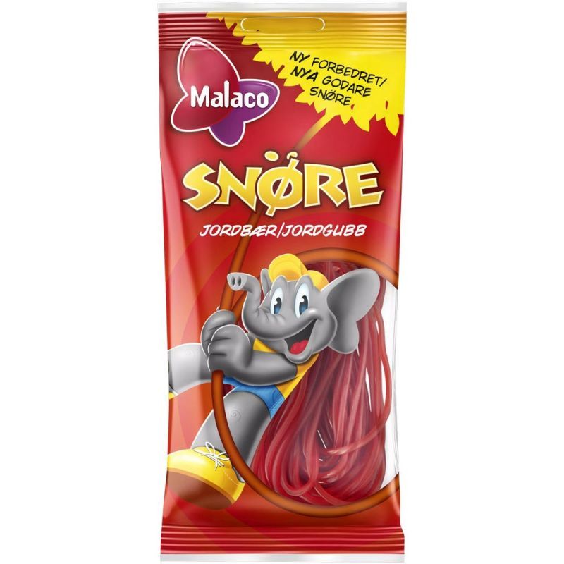 Snöre Jordgubb 24 X 94 G