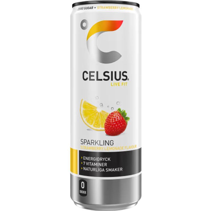 Celsius Strawberry Lemonade 24 X 35,5 CL