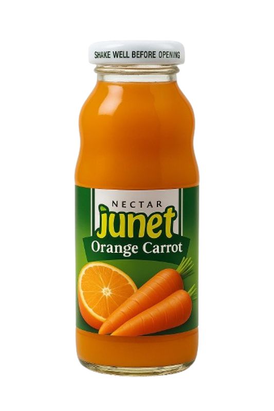 Junet Orange & Carrot 24 X 250 ML