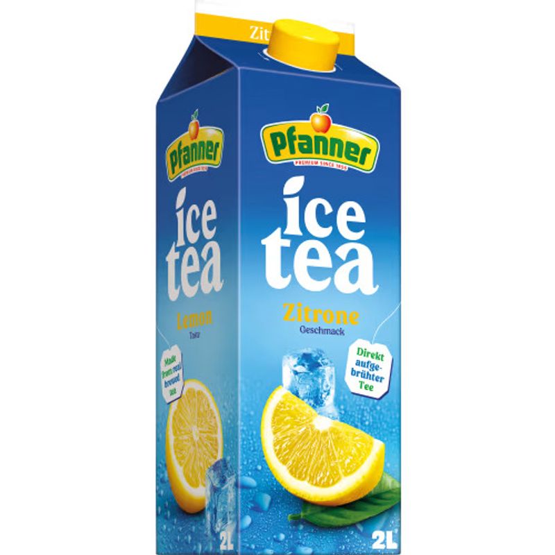 Pfanner Ice Tea Lemon Lime 6 X 2 L