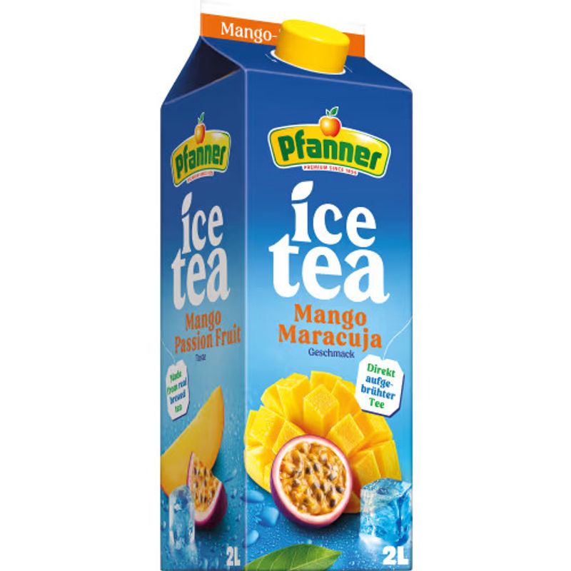 Pfanner Ice Tea Mango 6 X 2 L
