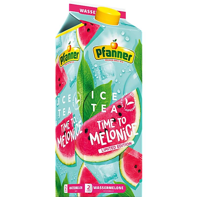 Pfanner Ice Tea Watermelon 6 X 2 L