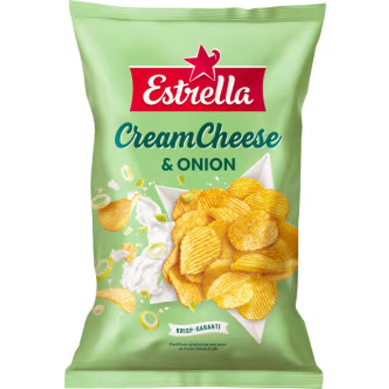 Estrella Cream Cheese & Onion 21 X 175 G