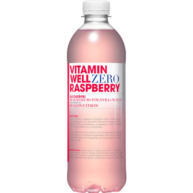 Vitamin Well Raspberry Zero 12 X 50 CL