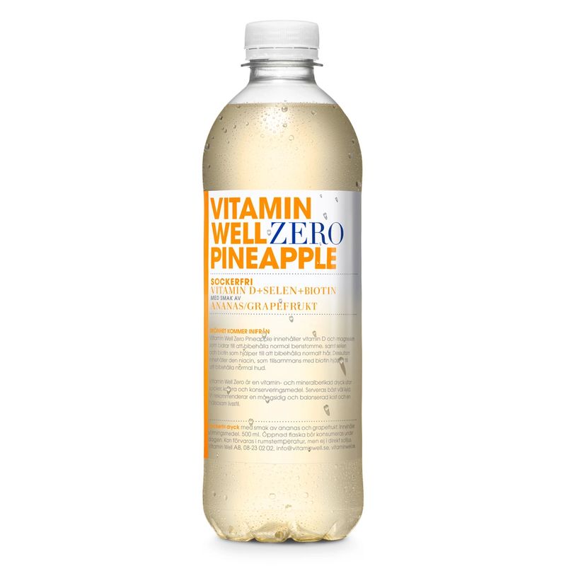 Vitamin Well Pineapple Zero 12 X 50 CL