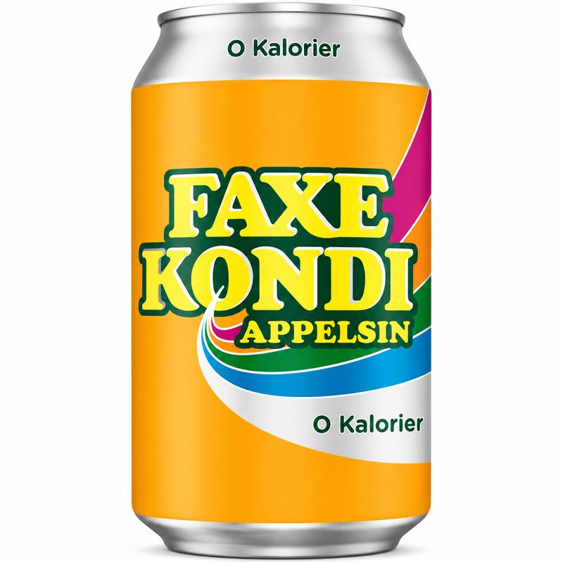 Faxe Kondi Orange Sugarfree 24 X 330 ML