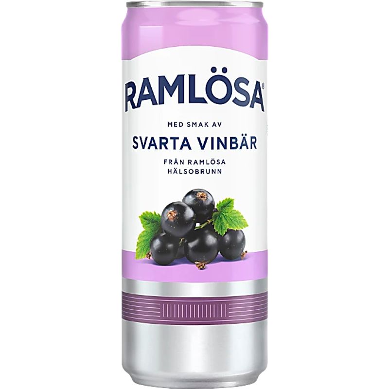 Ramlösa Svarta Vinbär 20 X 33 CL