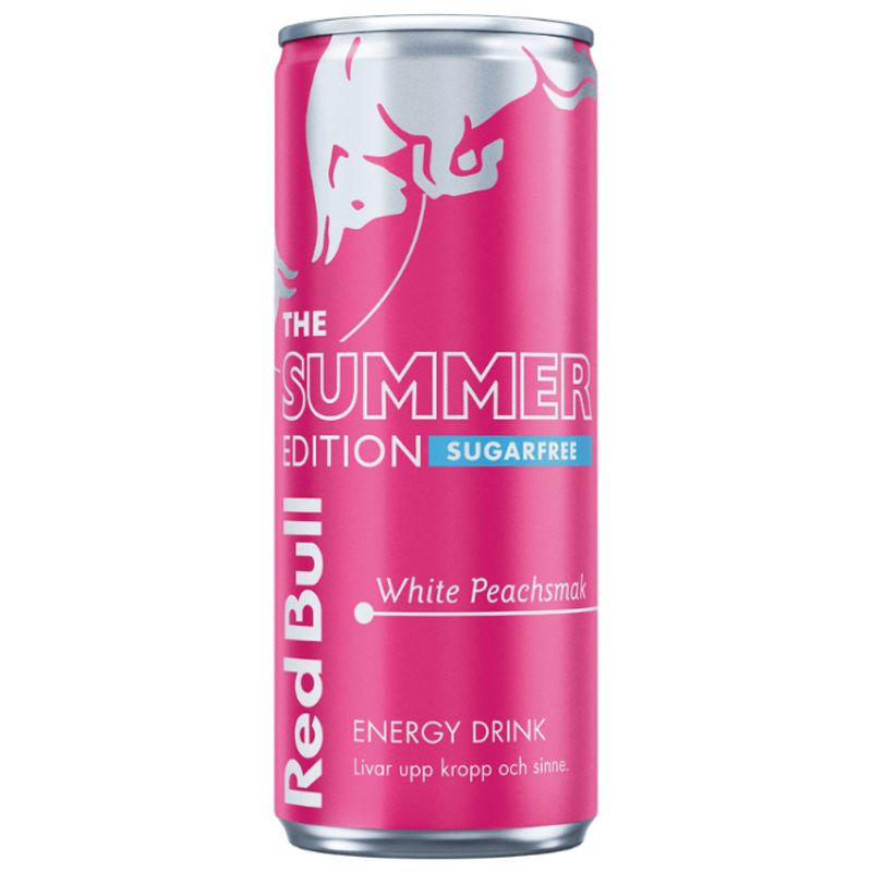 Red Bull White Peach Sugarfree 24 X 250 ML