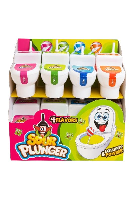 Candy Toys Sour Plunger 24 X 10 G
