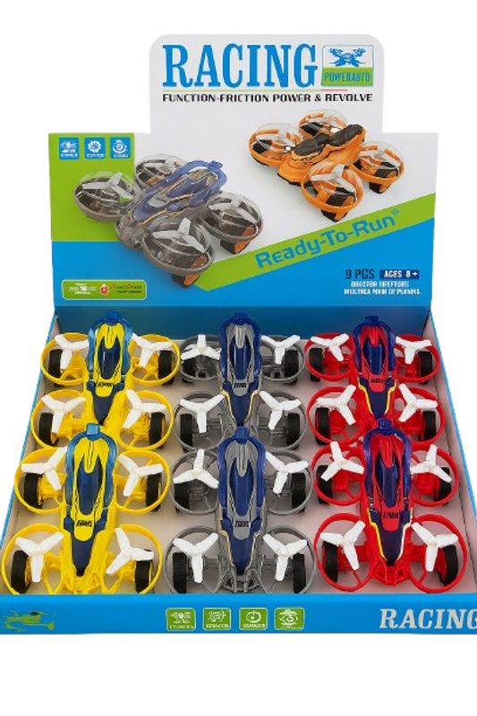 Candy Toys Colorful 4wd Cars 12 ST