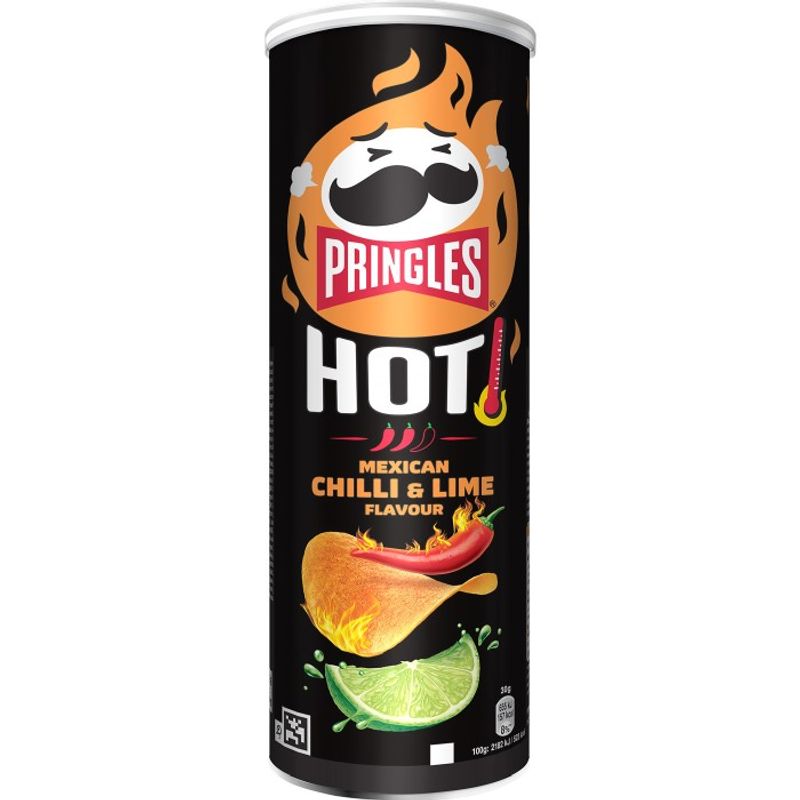 Pringles HOT Mexican Chilli & Lime 19 X 160 G