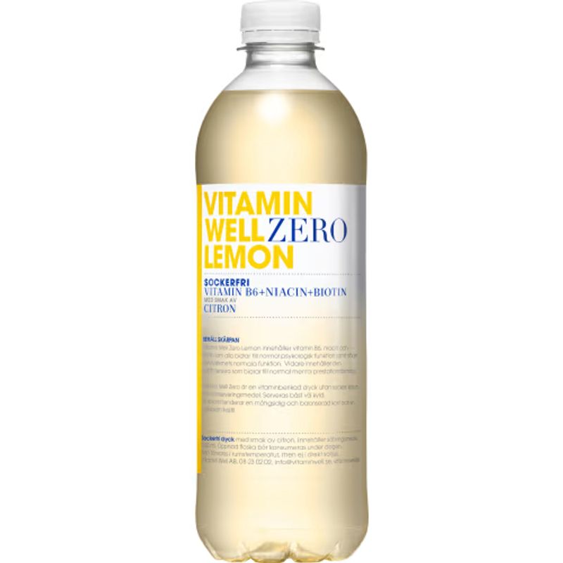 Vitamin Well Lemon Zero 12 X 50 CL