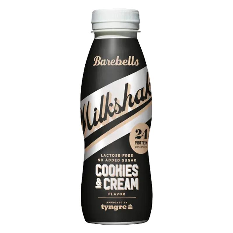 Barebells Cookies & Cream Milkshake 8 X 330 ML