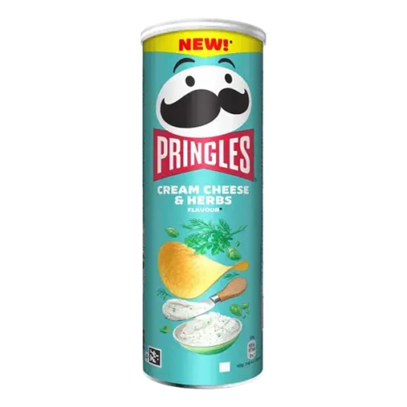 Pringles Cream Cheese & Herbs 19 X 165 G