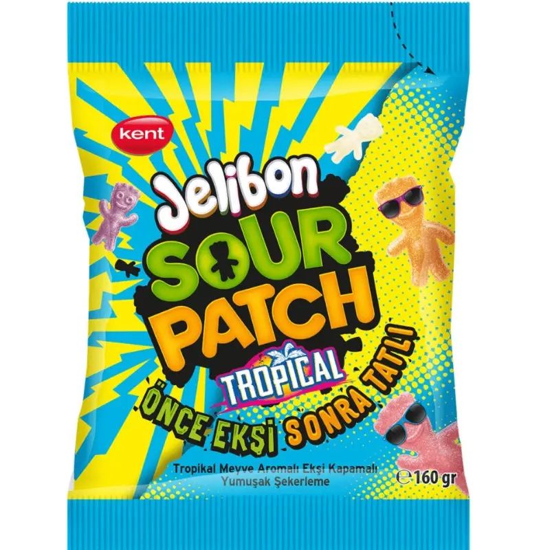Sour Patch Kids Tropical 10 X 160 G