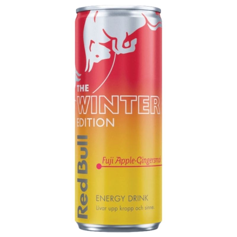 Red Bull Winter Edition Fuji Apple & Ginger 24 X 250 ML
