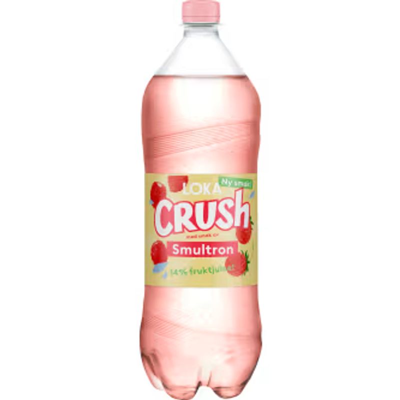 Loka Crush Smultron 8 X 1,4 L