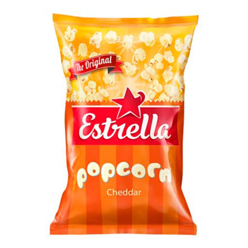 Estrella Popcorn Cheedar 15 X 80 G