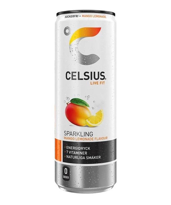 Celsius Mango Lemonade 24 X 35,5 CL