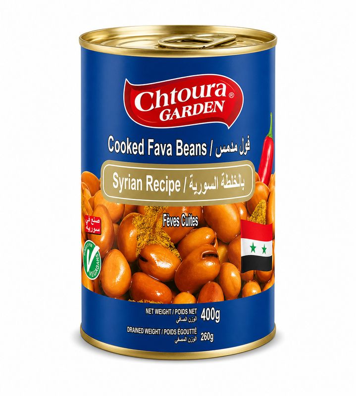 Chtoura Syrian Recipe Foul 24 X 400 G