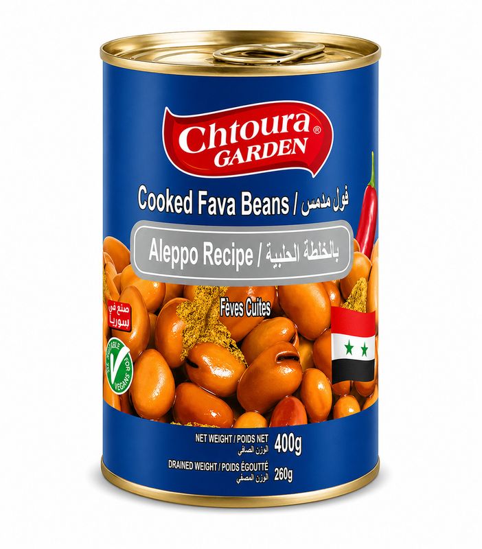 Chtoura Aleppo Recipe Foul 24 X 400 G