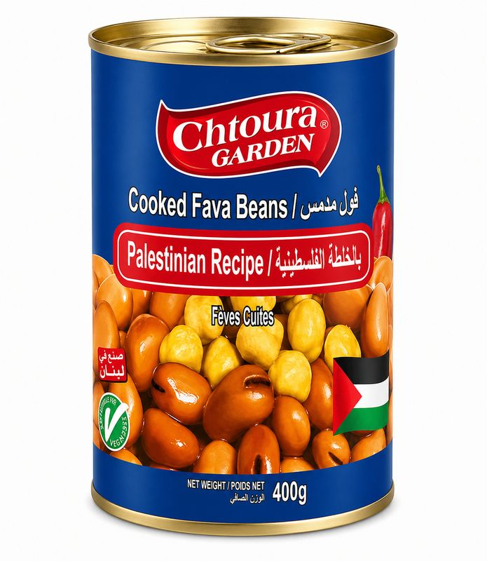 Chtoura Palestinian Recipe Foul 24 X 400 G