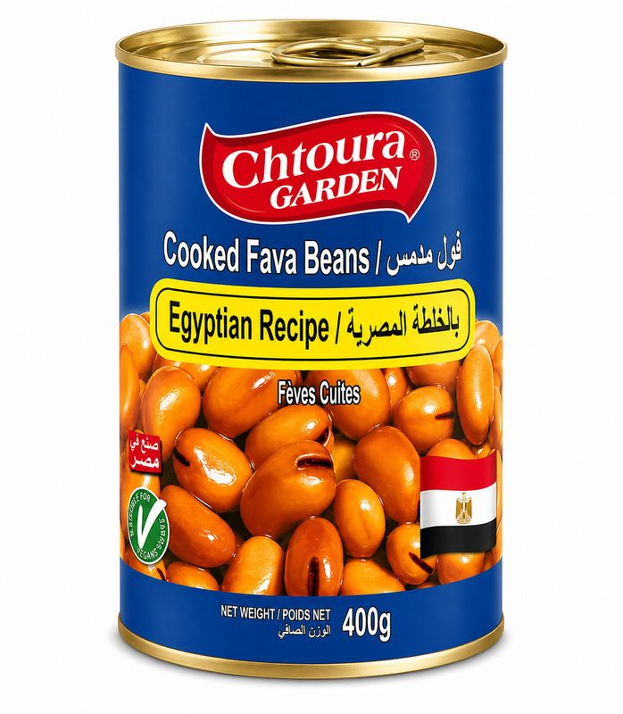 Chtoura Egyptian Recipe Foul 24 X 400 G