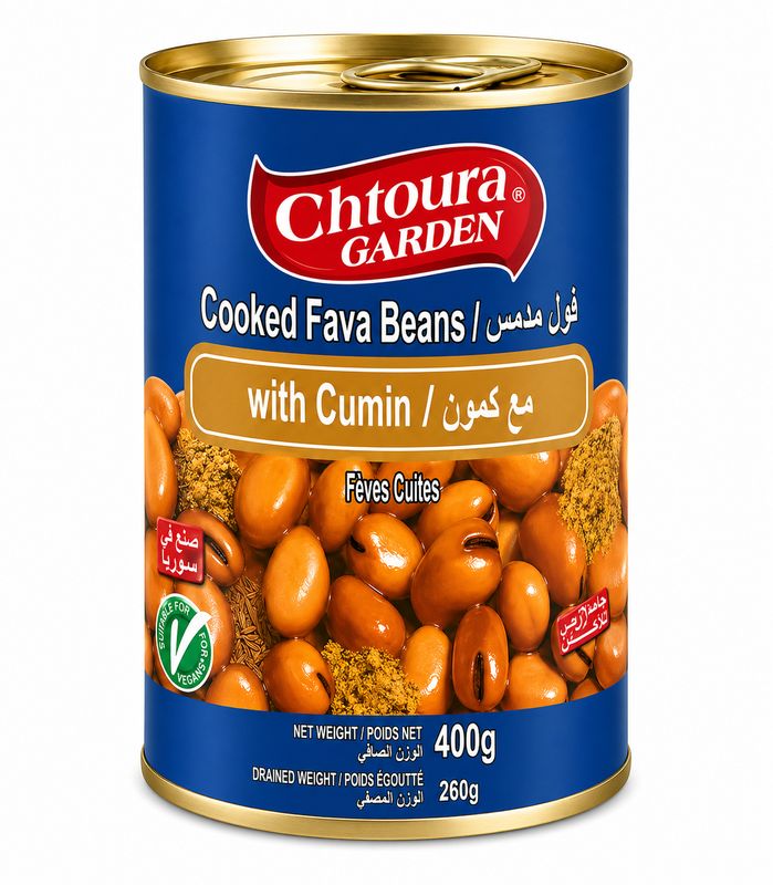 Chtoura Fava Beans With Cummin