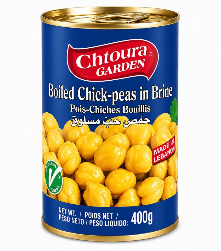 Chtoura Chickpeas 24 X 400 G