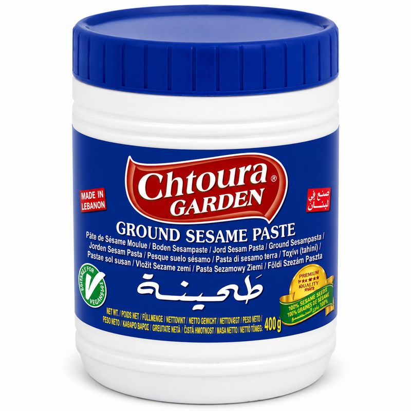 Chtoura Sesam Paste Tahini 12 X 400 G