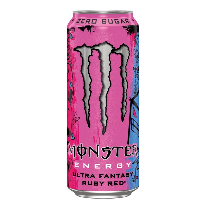 Monster Energy Fantasy Ruby 24 X 50 CL