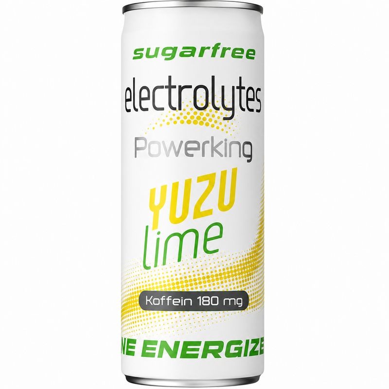 Powerking Electrolyte Yuzu Lime 24 X 330 ML