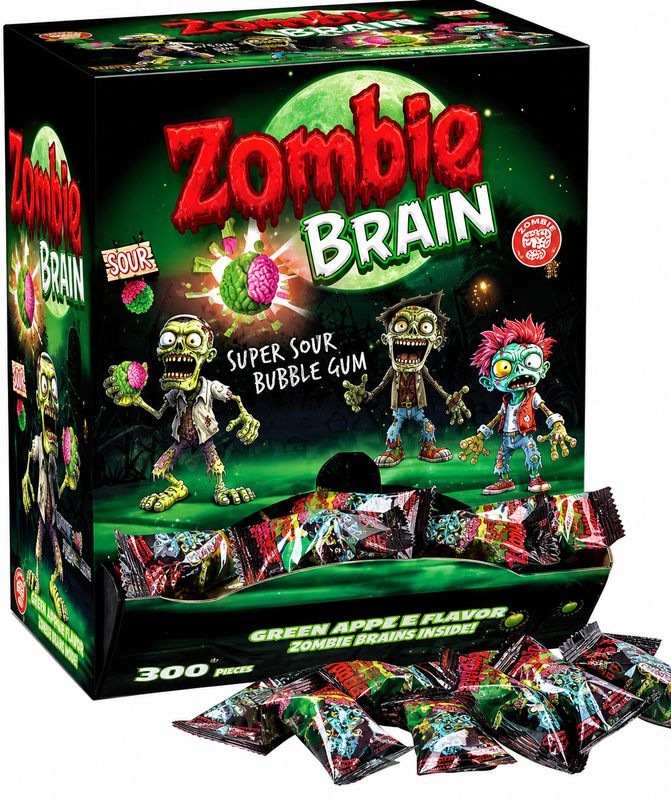 I.S Zombie Brain Gum 200 X 4,5 G