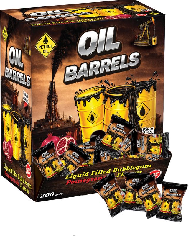 I.S Oil Barrels Gum 200 X 4,5 G