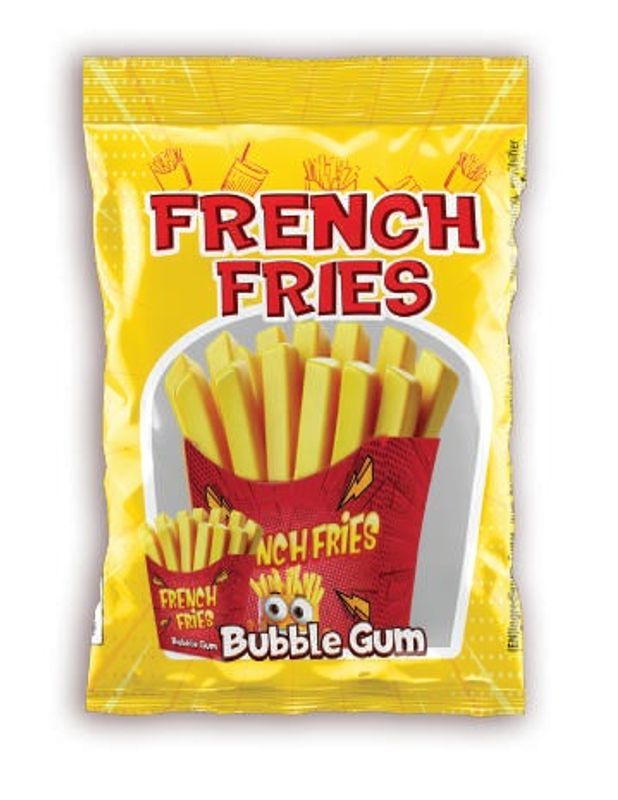 I.S French Fries Bubble Gum 24 X 25 G