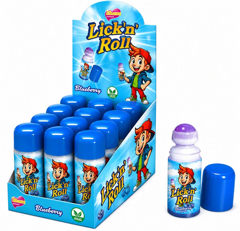 I.S Lickin Roll (Blue) 12 X 65 G
