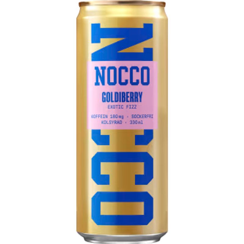 Nocco Goldiberry Exotic Fizz 24 X 330 ML