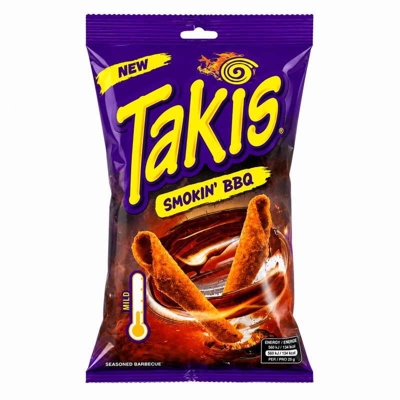 Takis Smokin BBQ 18 X 100 G
