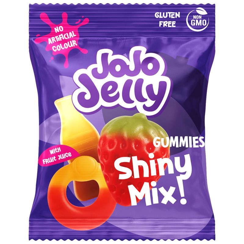 Jojo Jelly Shiny Mix 12 X 80 G