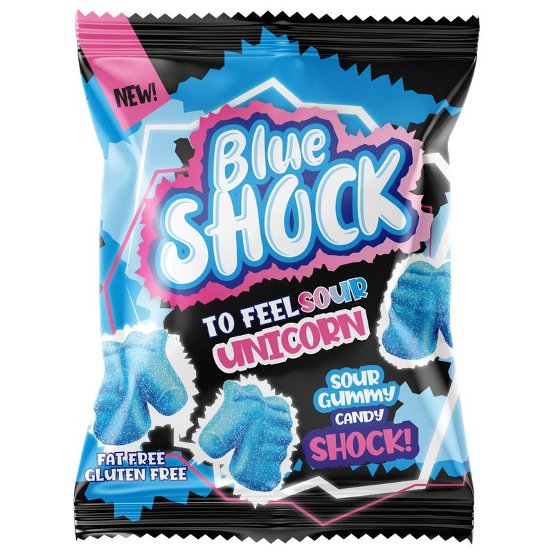 Blue Shock Sour Unicorn 12 X 80 G