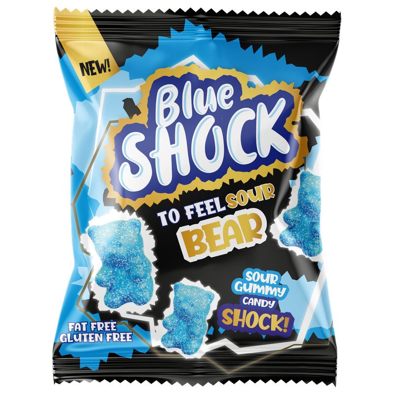 Blue Shock Sour Bear 12 X 80 G